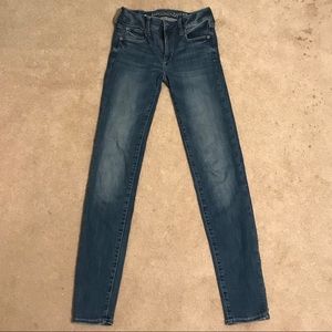 American Eagle Skinny Jeans size 2 Xtra Long